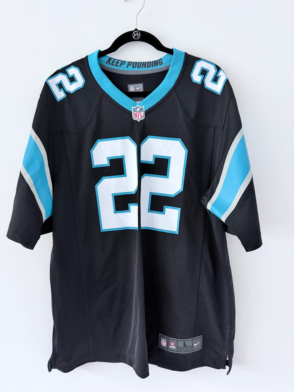 Nike Carolina Panthers #22 CMC like new
